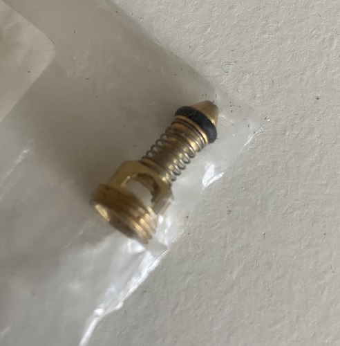 Oil Return Valve 01729 (02128+02126+02125+00105)